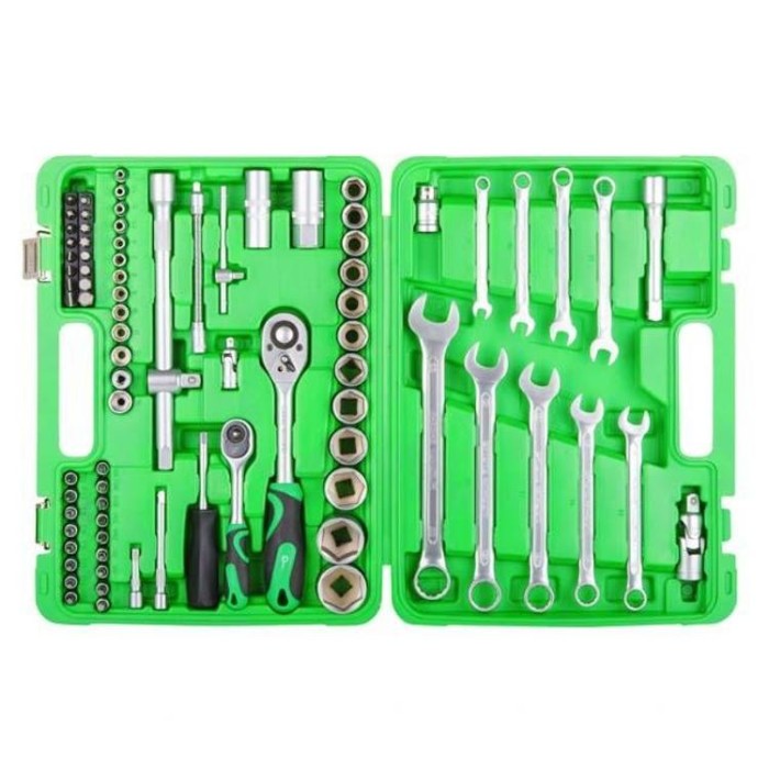 купить купить Набор инструментов 1/2&quot;и 1/4&quot;, 82 ед, INTERTOOL ET-6082SP  