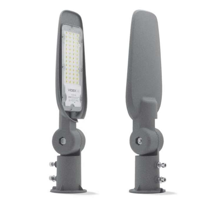 купить купить LED уличный фонарь (поворотный) 30W 5000K Серый VIDEX  