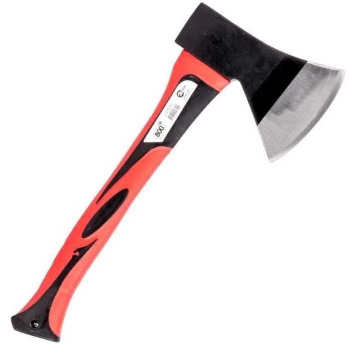 купить купить Топор 800 г, ручка из фибергласса INTERTOOL HT-0262  