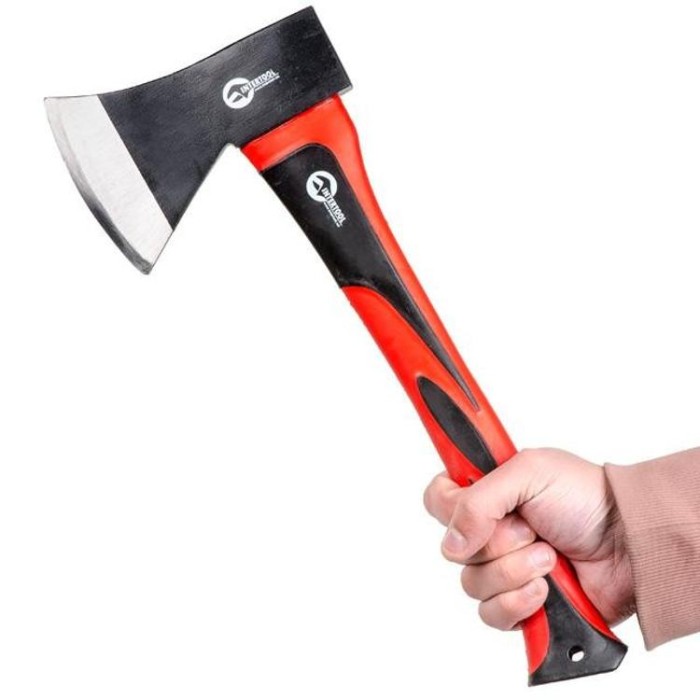 купить купить Топор 800 г, ручка из фибергласса INTERTOOL HT-0262  