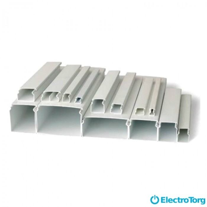 купить купить Кабельный канал e.trunking.stand.40.40, 40х40мм, 2м E-Next  