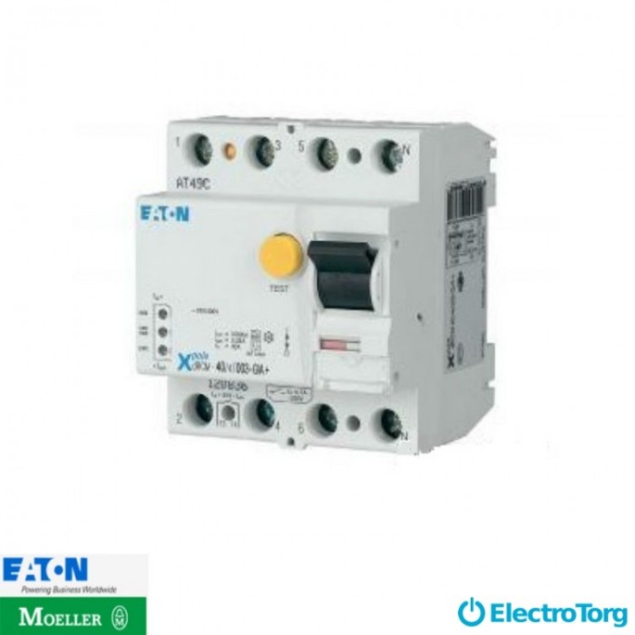 купить купить Дифференциальное реле Moeller  PFL6-10/1N/C/003  