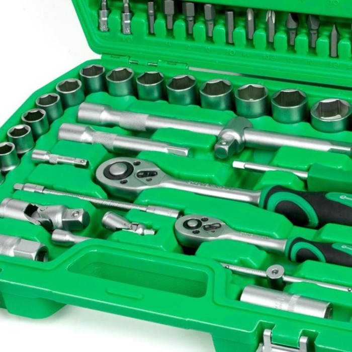 купить купить Набор инструментов 1/2&quot;&amp;1/4&quot;94ед INTERTOOL ET-6094SP  