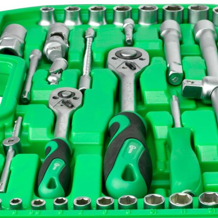 купить купить Набор инструментов 1/2&quot;&amp;1/4&quot;94ед INTERTOOL ET-6094SP  