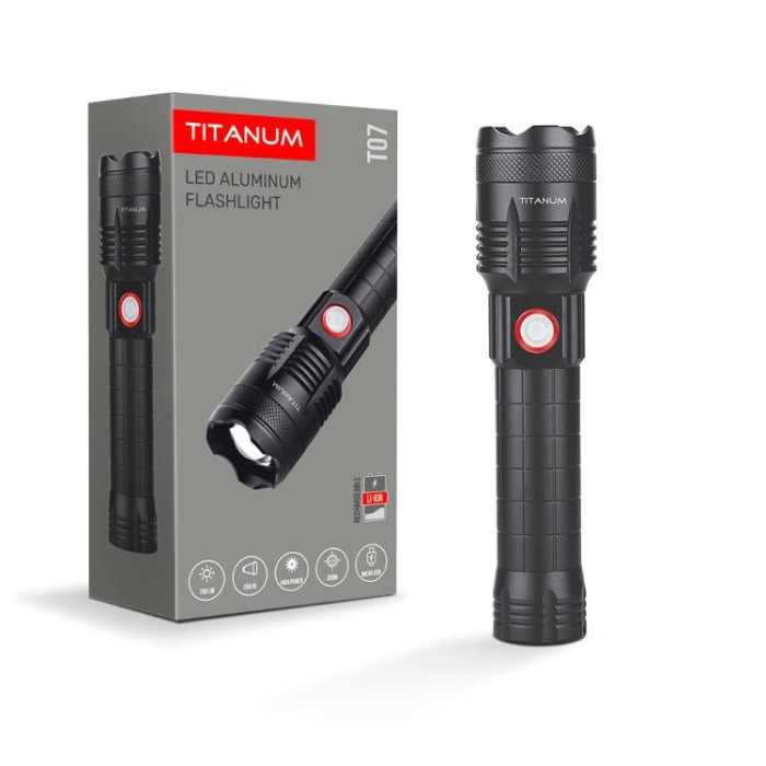купить купить Портативний світлодіодний ліхтарик TITANUM TLF-T07 700Lm 6500K  