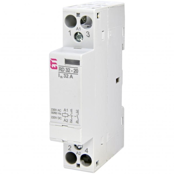 Контактор модульний RD 32-20 230V AC/DC ETI