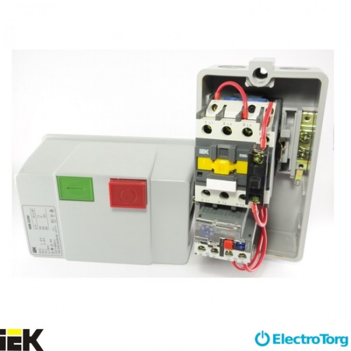 купить купить Контактор КМИ22560 25А в оболочке Ue=220В/АС3 IP54 ИЭК (IEK)  