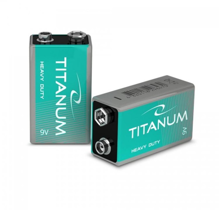 купить купить Батарейка сольова Titanum  6F22 SHRINK  