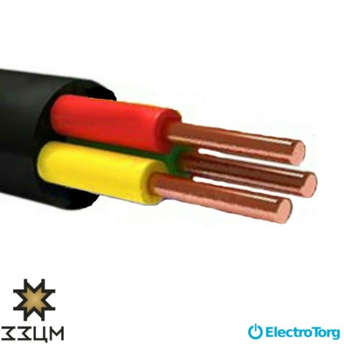 купить купить Кабель ВВГнг з 3х4 ЗЗЦМ Electro Cable Group (ECG)  
