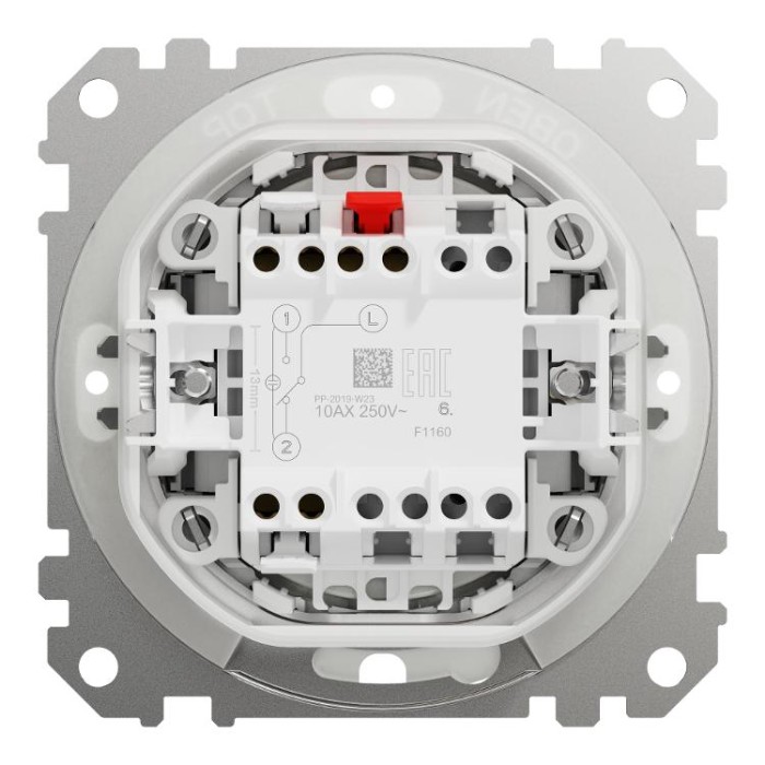 купить купить Одноклавішний перемикач IP44 Чорний Sedna Design Schneider Electric  