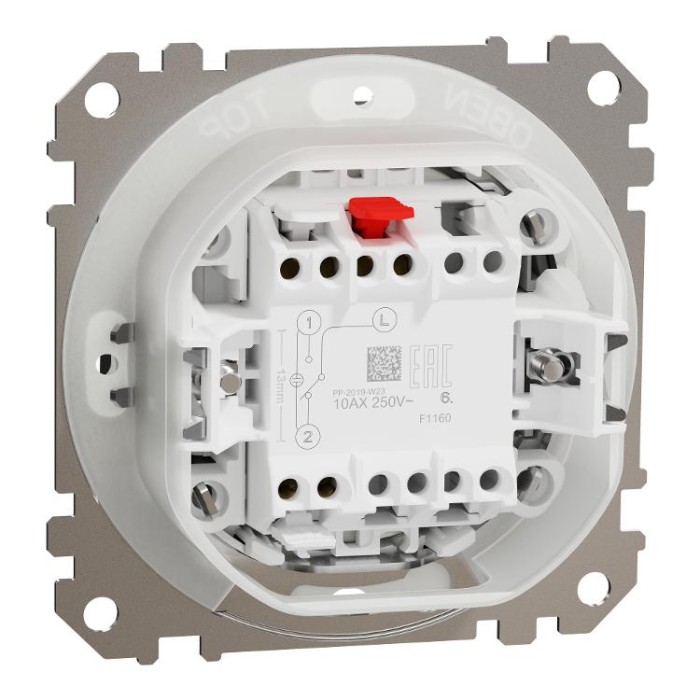 купить купить Одноклавішний перемикач IP44 Чорний Sedna Design Schneider Electric  