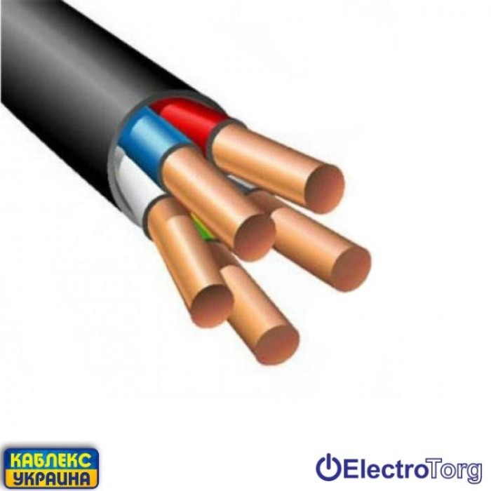 Кабель ВВГнгд 5х10 Каблекс
