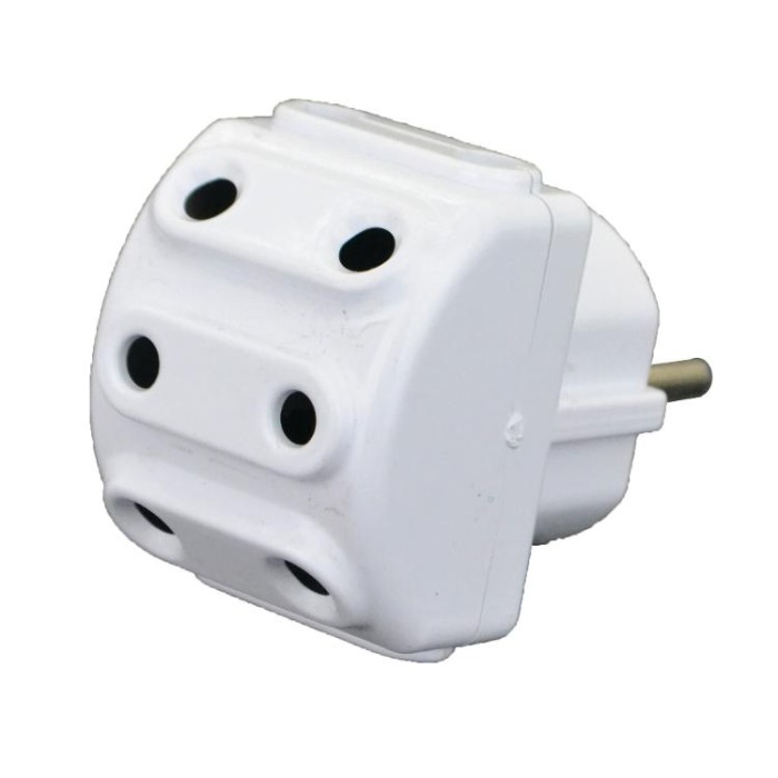 П'ятерник-розгалужувач б/з, 10А, білий, AY-KA, (77 143 00)