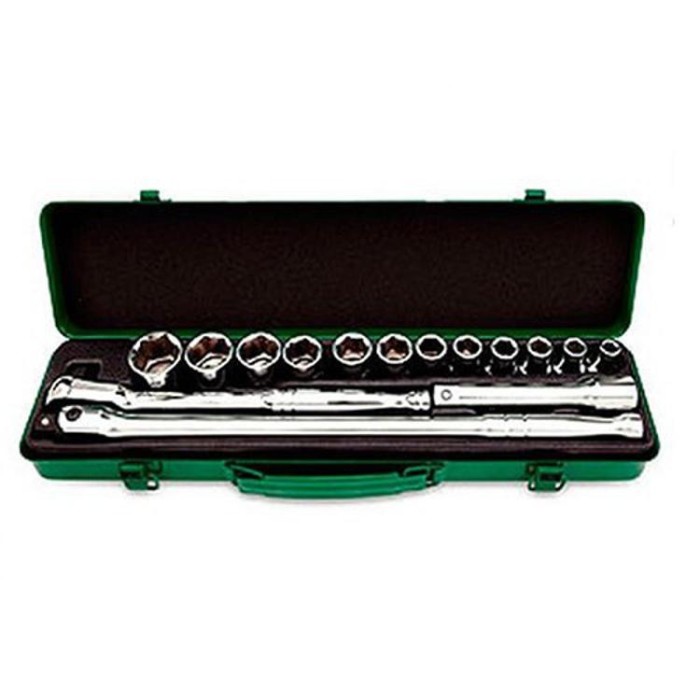 купить купить Автомобильный набор инструментов TOPTUL 1/2&quot; 15ед. (6-гр.) GCAD1508  