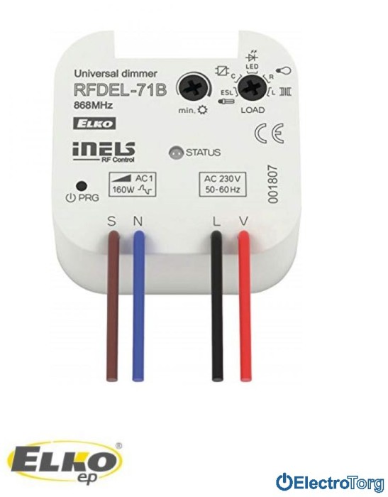 купить купить Универсальный диммер (встроенный) RFDEL-71B/120V ELKO EP  