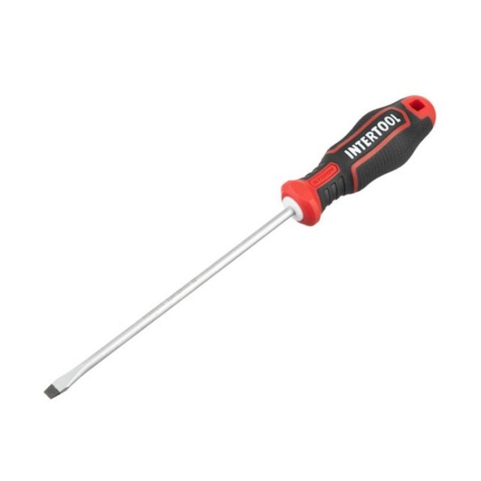 купить купить Отвертка шлицевая SL5.0*150 мм, S2, STORM INTERTOOL VT-3408  