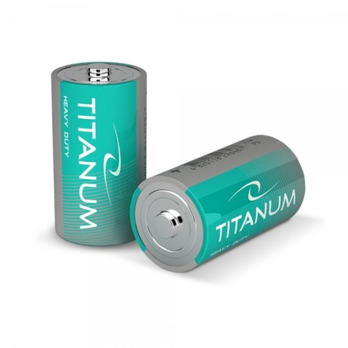 купить купить Батарейка сольова Titanum  R20P/D 2шт SHRINK  