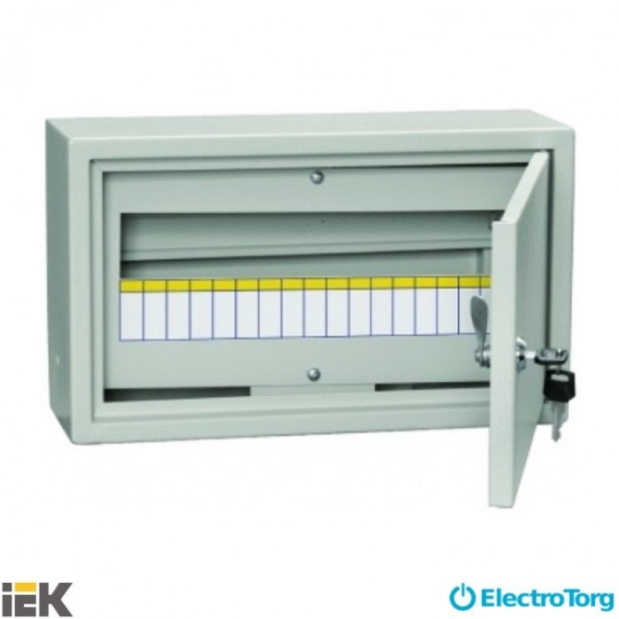 Корпус металлический ЩРн-18з-1 38 УХЛ3 IP31 ИЭК (IEK)