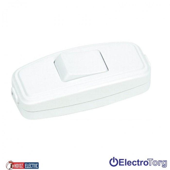 купить купить Выключатель для Бра белый Horoz Electric  