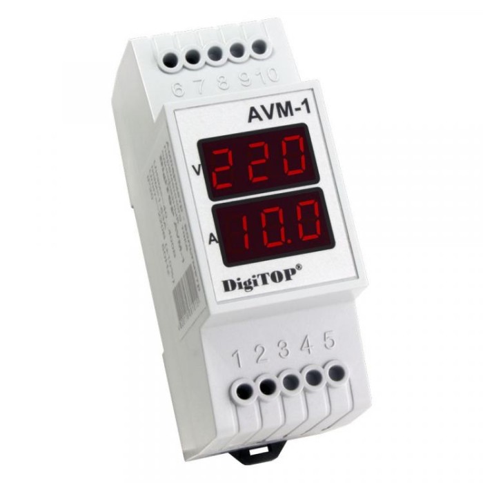 купить купить Амперметр-вольтметр DigiTOP AVM-1  