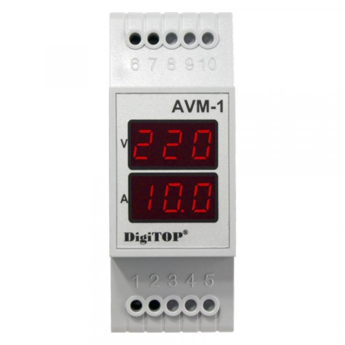 купить купить Амперметр-вольтметр DigiTOP AVM-1  