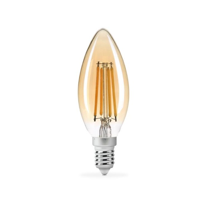 купить купить LED лампа TITANUM  Filament C37 4W E14 2200K бронза  
