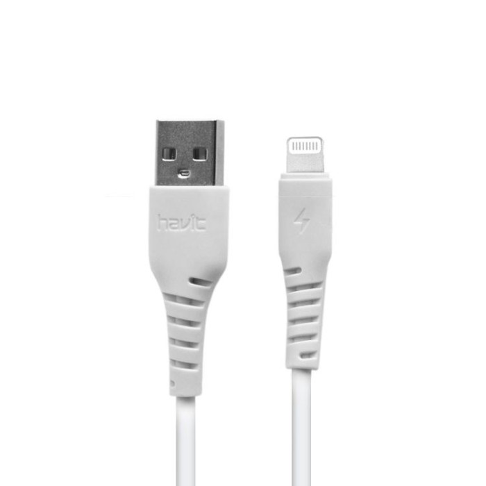 купить купить Зарядний пристрій HAVIT HV-ST901 2USB з Lightning кабелем  