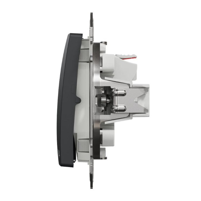 купить купить Одноклавішний вимикач, 10АX, IP44, чорний, Sedna Design&amp;Elements Schneider Electric  