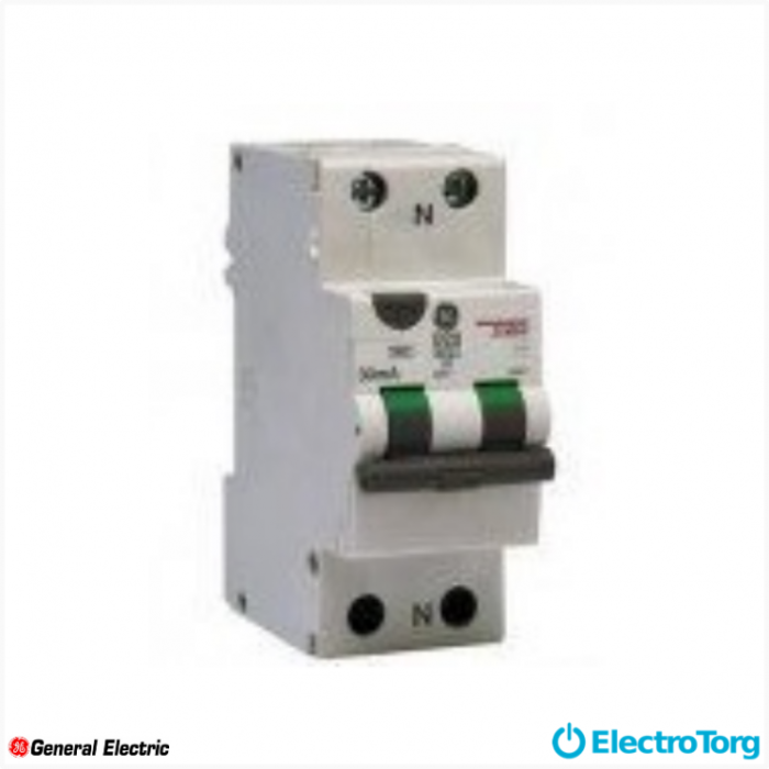 купить купить дифференциальный автоматический выключатель DM60C25/030 2P AC, 6kA General Electric  