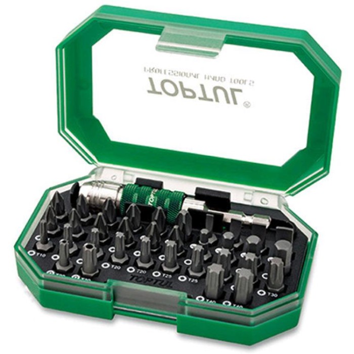купить купить Набор биты-насадки TOPTUL 1/4&quot; 35ед. GACW3501  