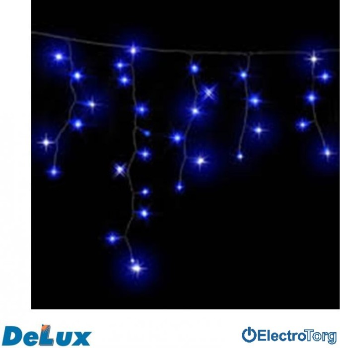 купить купить Гирлянда внешняя ICICLE 75LED IP44 EN DELUX (Делюкс)  