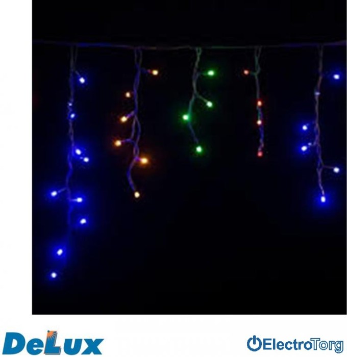 купить купить Гирлянда внешняя ICICLE 75LED IP44 EN DELUX (Делюкс)  