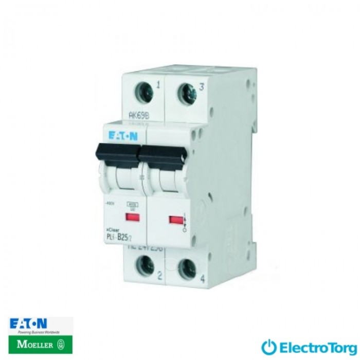 купить купить Автоматический выключатель HL6-C4/2 Moeller Eaton  