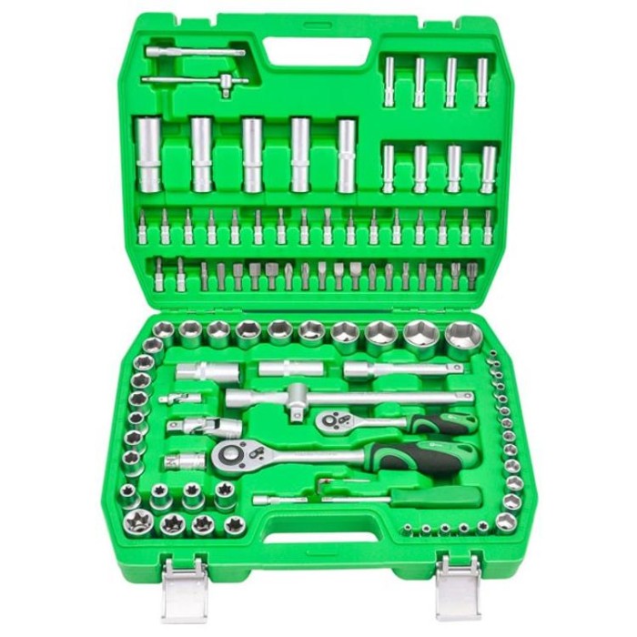 купить купить Набор инструментов 1/2&quot;&amp;1/4&quot;108ед. INTERTOOL ET-6108SP  