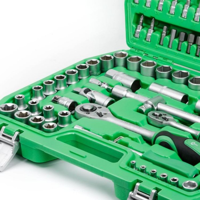 купить купить Набор инструментов 1/2&quot;&amp;1/4&quot;108ед. INTERTOOL ET-6108SP  