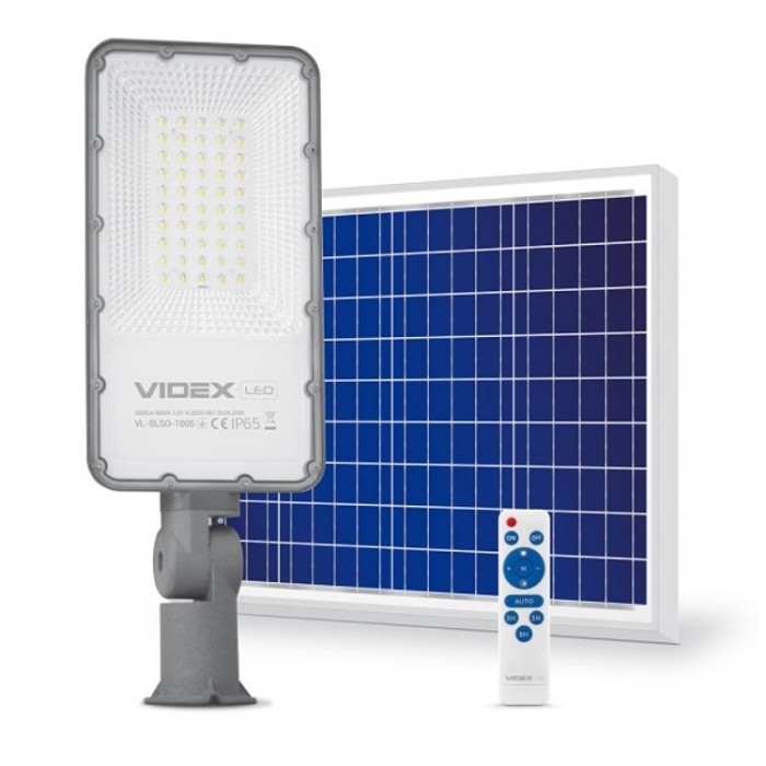 купить купить LED вуличний ліхтар автономний VIDEX  40W 5000K  