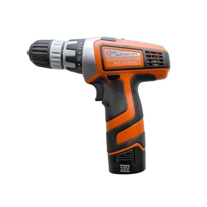 купить купить Дрель-шуруповерт аккумуляторная Li-Ion 12В INTERTOOL WT-0322  