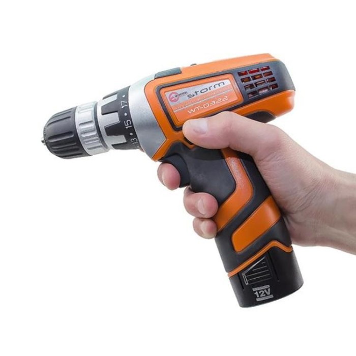 купить купить Дрель-шуруповерт аккумуляторная Li-Ion 12В INTERTOOL WT-0322  