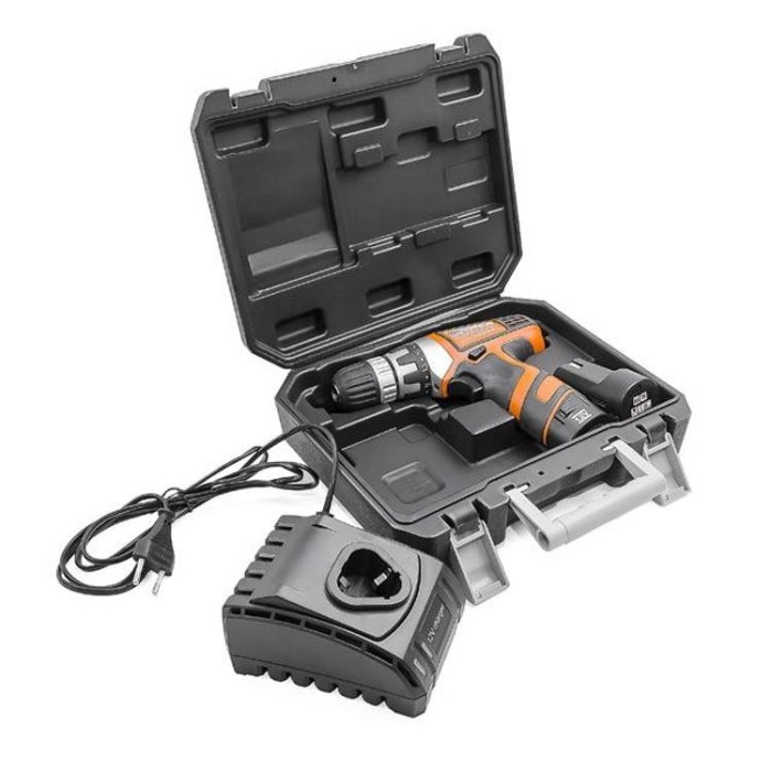 купить купить Дрель-шуруповерт аккумуляторная Li-Ion 12В INTERTOOL WT-0322  