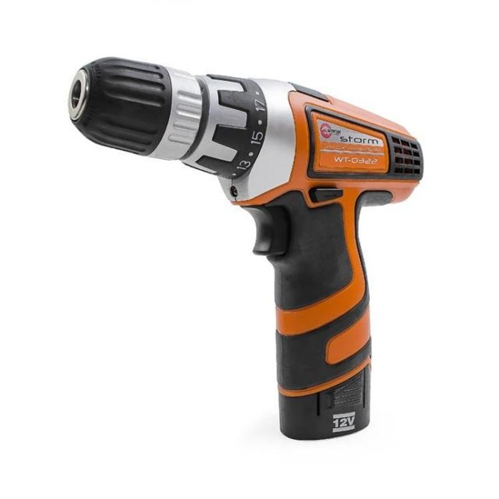 купить купить Дрель-шуруповерт аккумуляторная Li-Ion 12В INTERTOOL WT-0322  