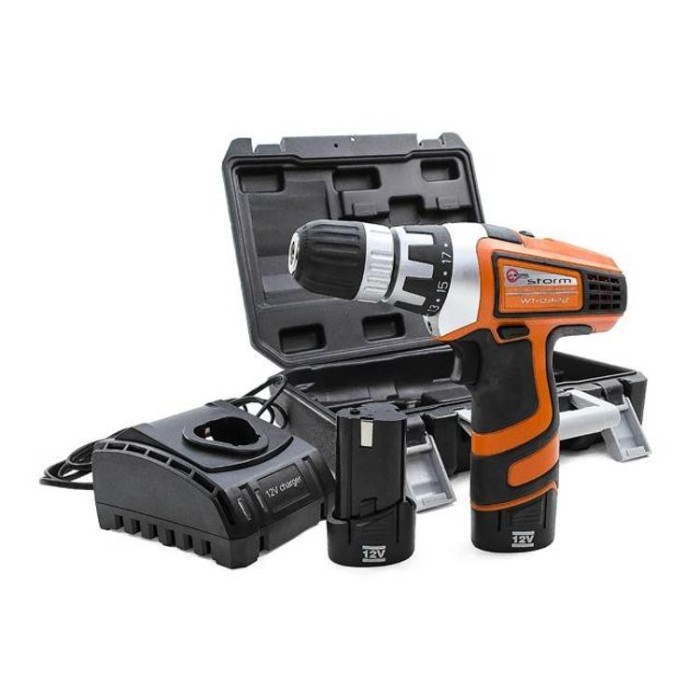 купить купить Дрель-шуруповерт аккумуляторная Li-Ion 12В INTERTOOL WT-0322  