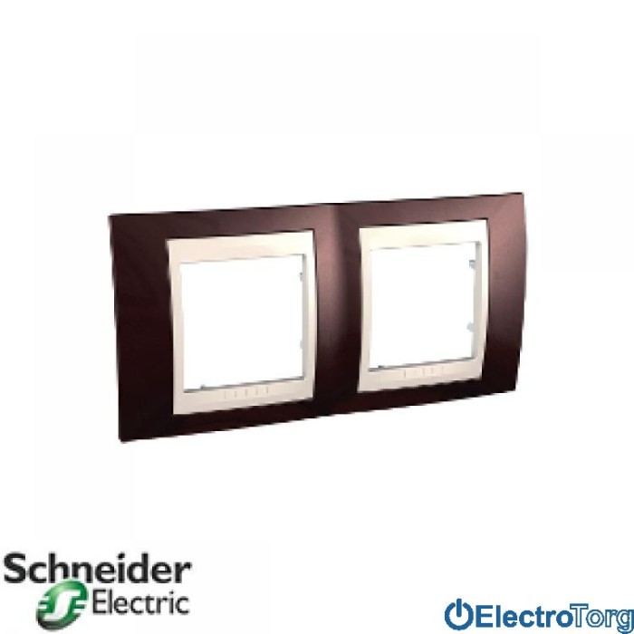 купить купить Рамка двойная горизонтальная Unica Top Schneider Electric  
