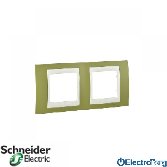 купить купить Рамка двойная горизонтальная Unica Top Schneider Electric  