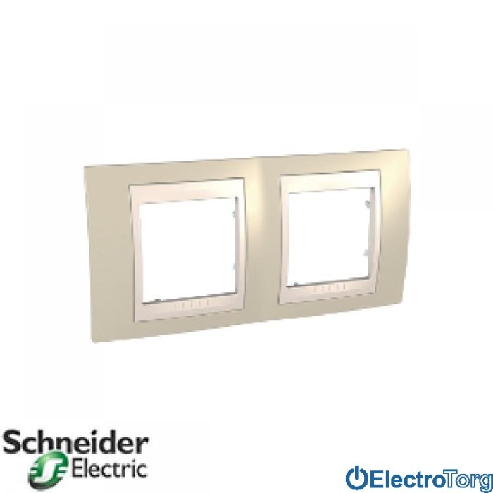 купить купить Рамка двойная горизонтальная Unica Top Schneider Electric  