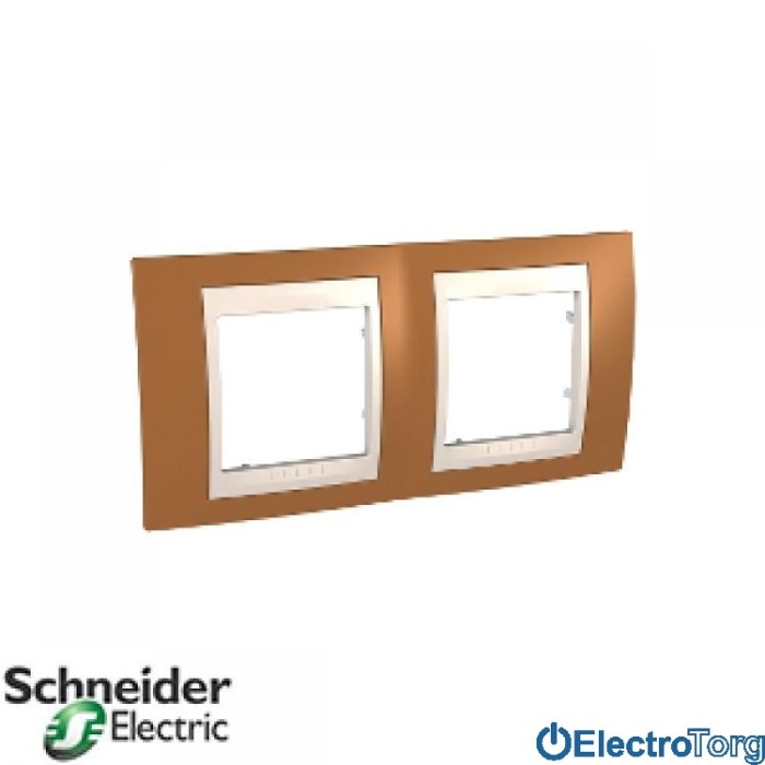 купить купить Рамка двойная горизонтальная Unica Top Schneider Electric  