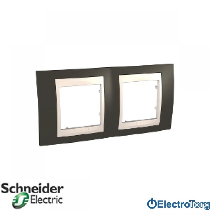 купить купить Рамка двойная горизонтальная Unica Top Schneider Electric  