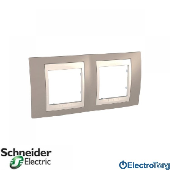 купить купить Рамка двойная горизонтальная Unica Top Schneider Electric  