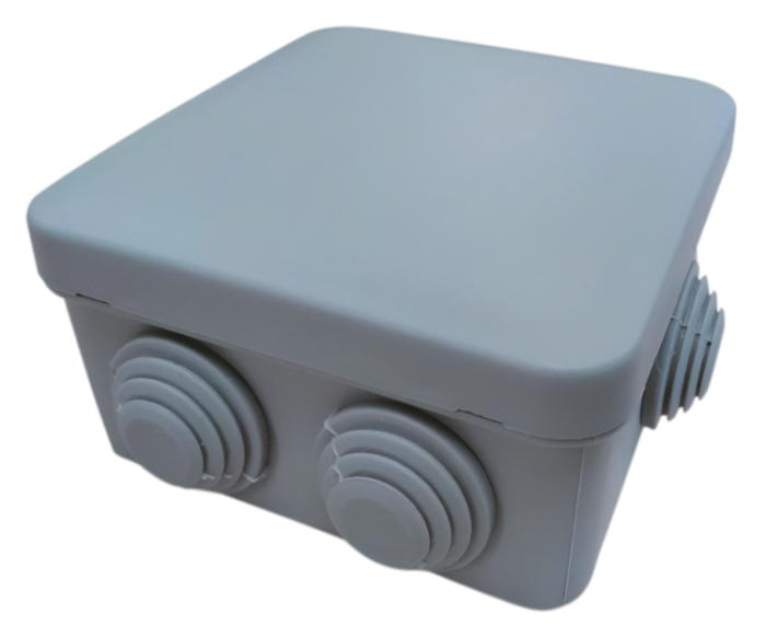 Коробка д/розвед. пров., відк.уст., 85х85, h 40мм, IP55