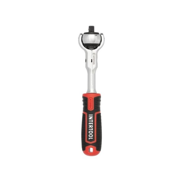 купить купить Рукоятка с храповым механизмом поворотная, 72 зуба 1/4&quot;, Cr-V STORM INTERTOOL ET-8007  