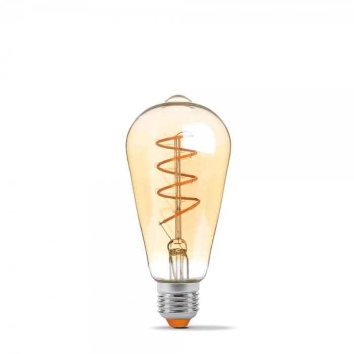 купить купить LED лампа Filament ST64FASD 5W E27 2200K диммерная бронза VIDEX  